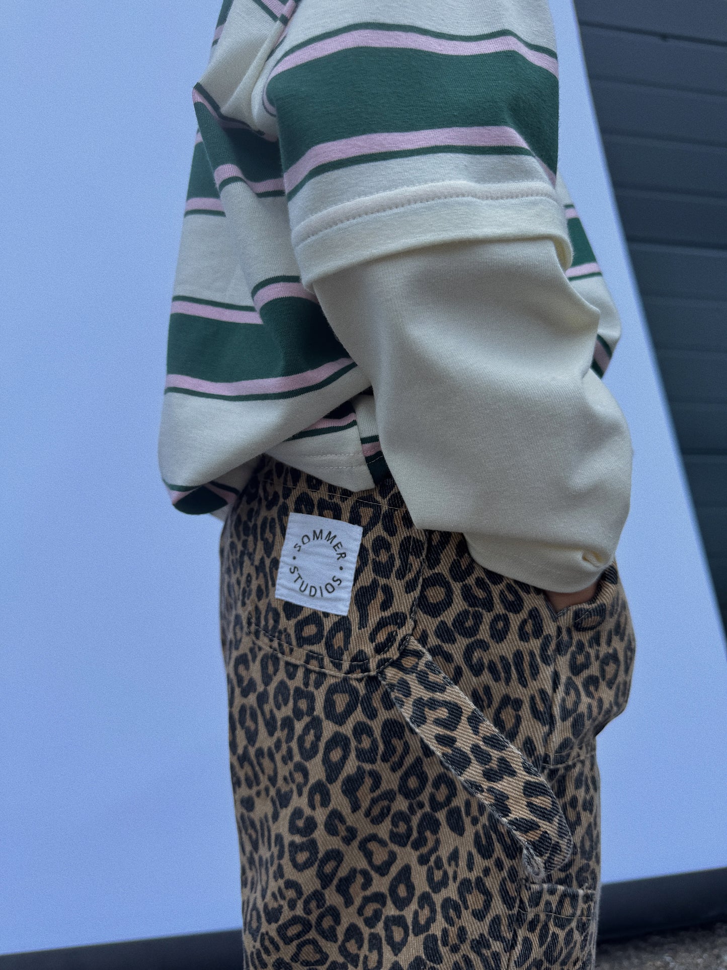 Ebba long tee GREEN