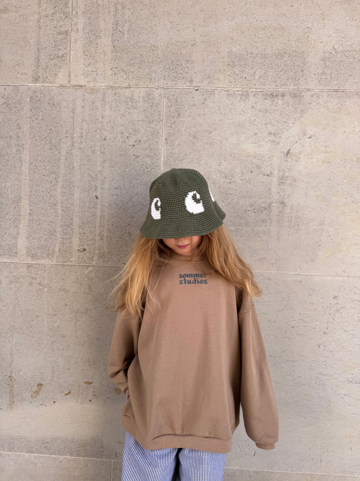 Blue Logo Crewneck