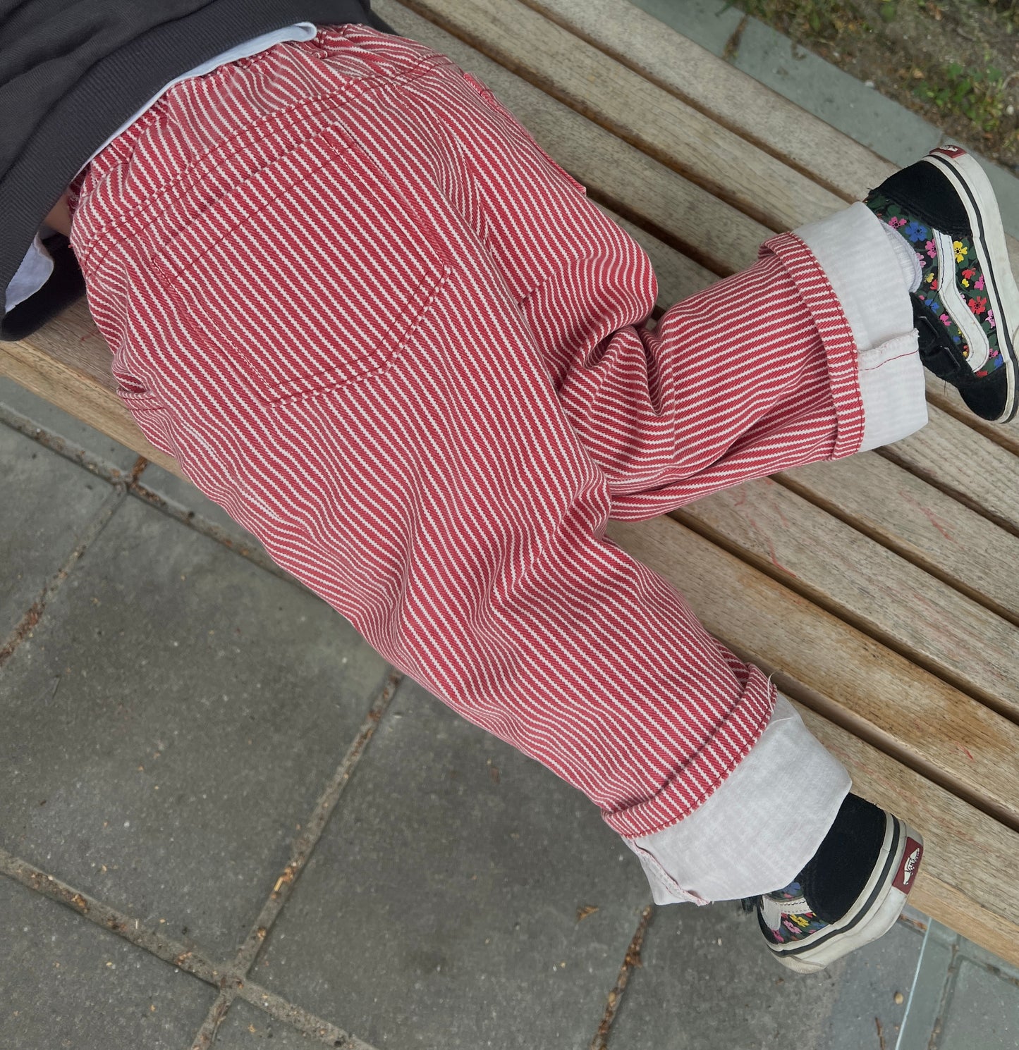 Stripe red Jeans