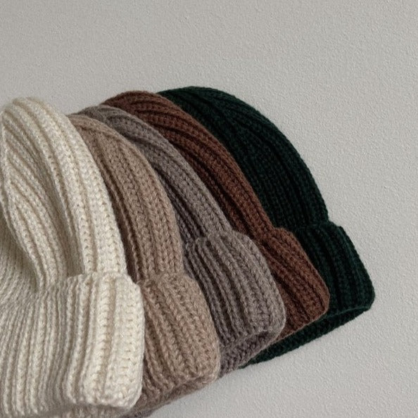 Short Knit Beanie