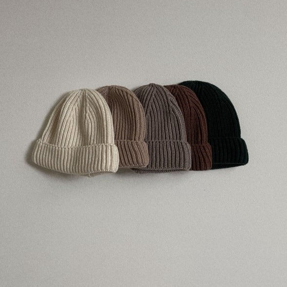 Short Knit Beanie