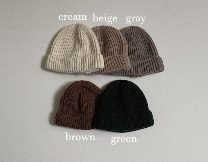Short Knit Beanie
