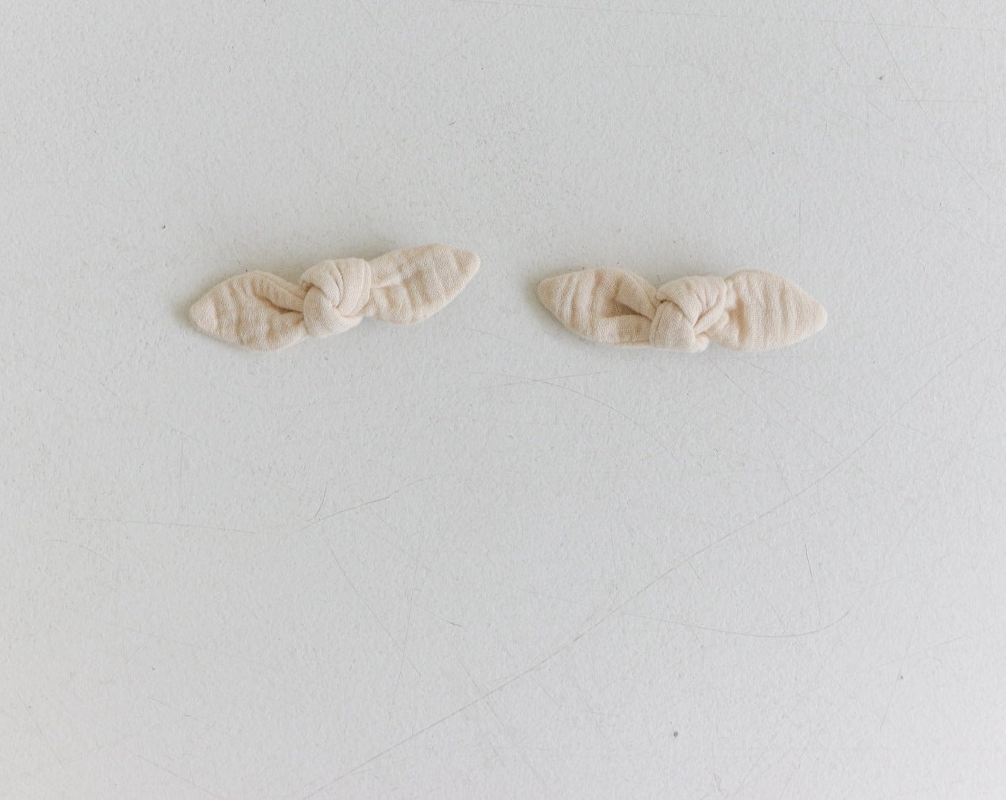 Muslin hårsløjfer