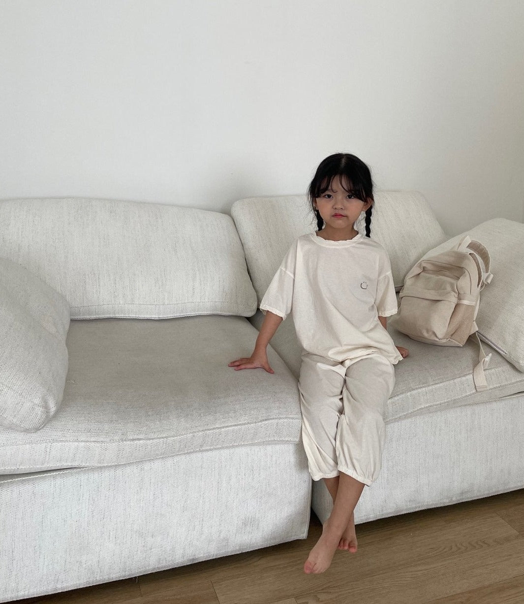 Smile Embroidery T-shirt