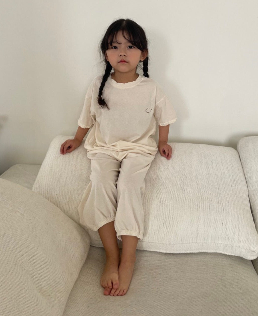 Smile Embroidery T-shirt
