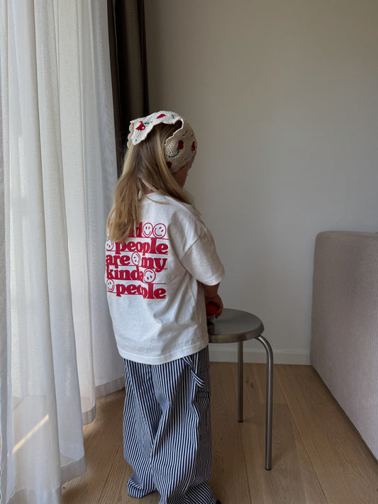 Kind People Tee RED