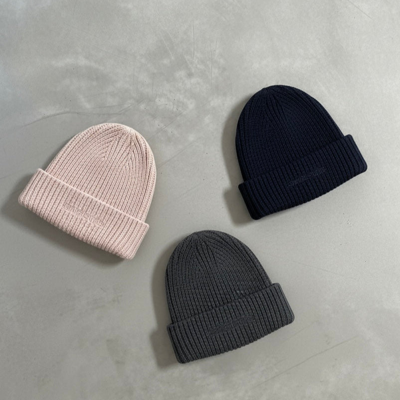 Short Knit Beanie