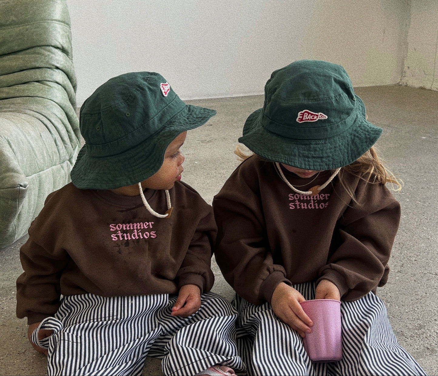 Pink Logo Crewneck