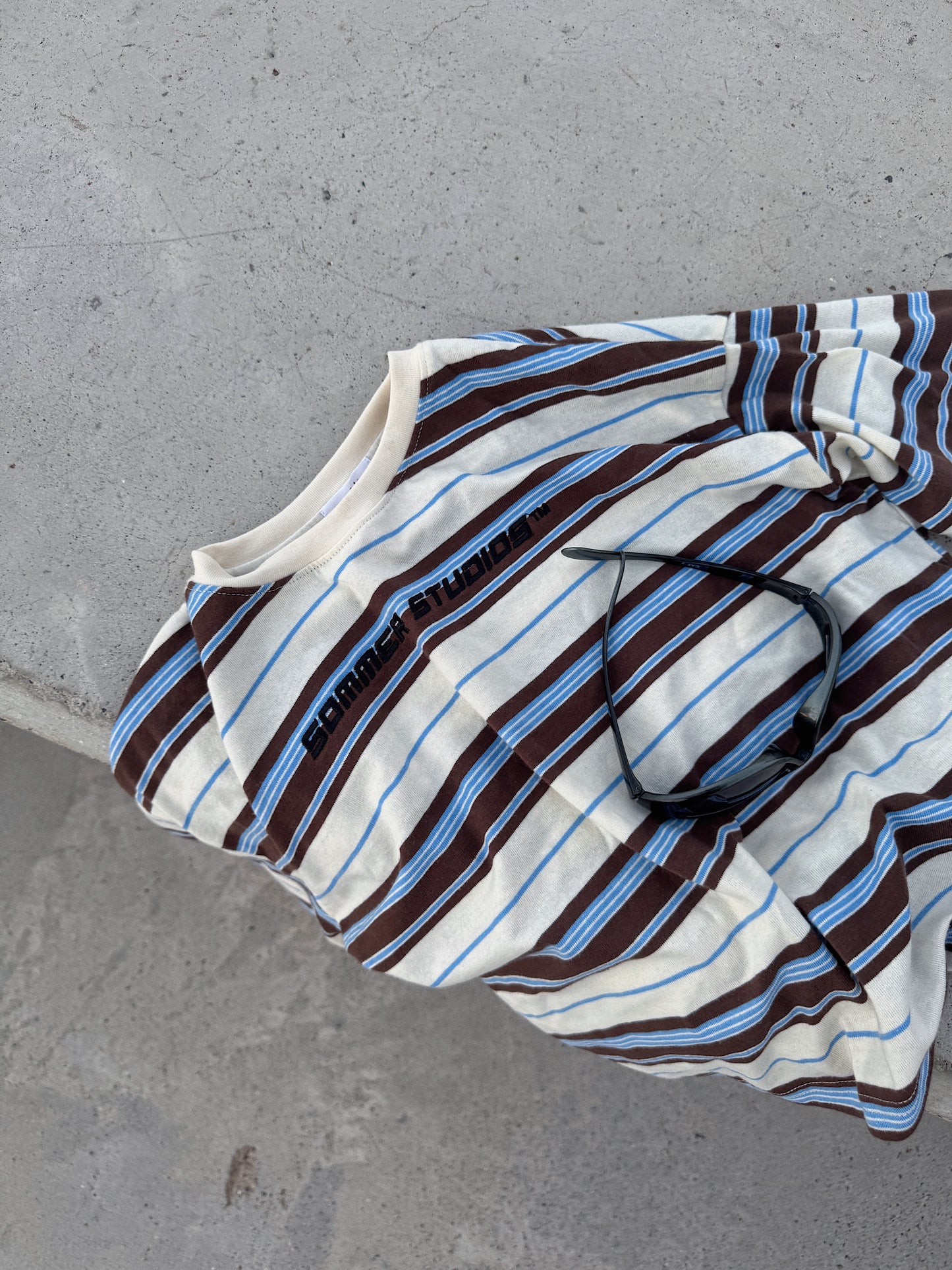 Ebba long tee BLUE.