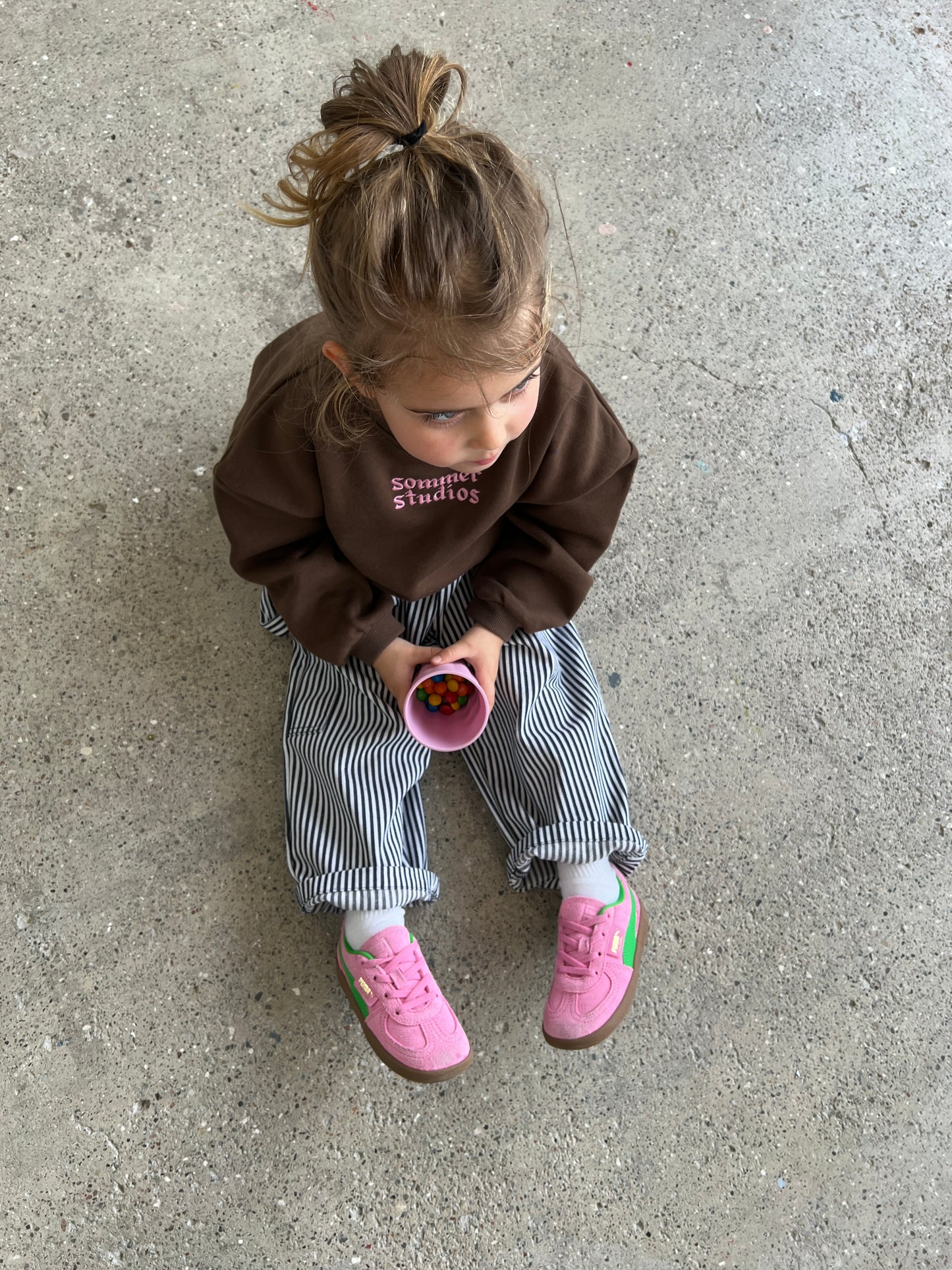 Pink Logo Crewneck