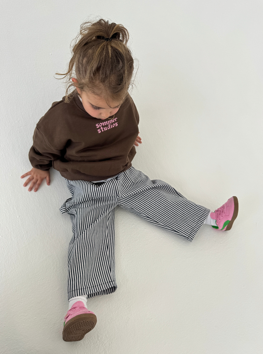 Pink Logo Crewneck