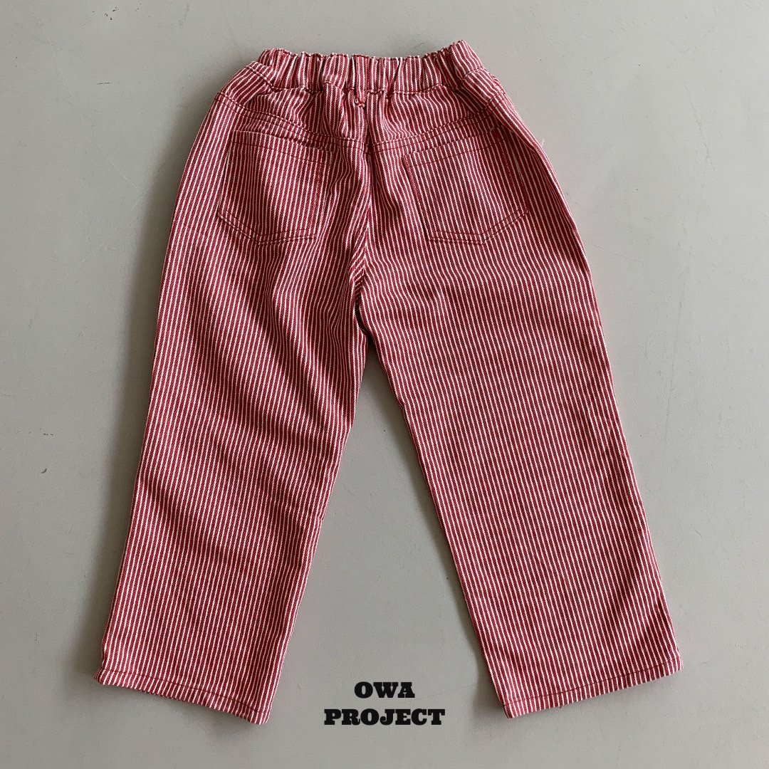Stripe red Jeans
